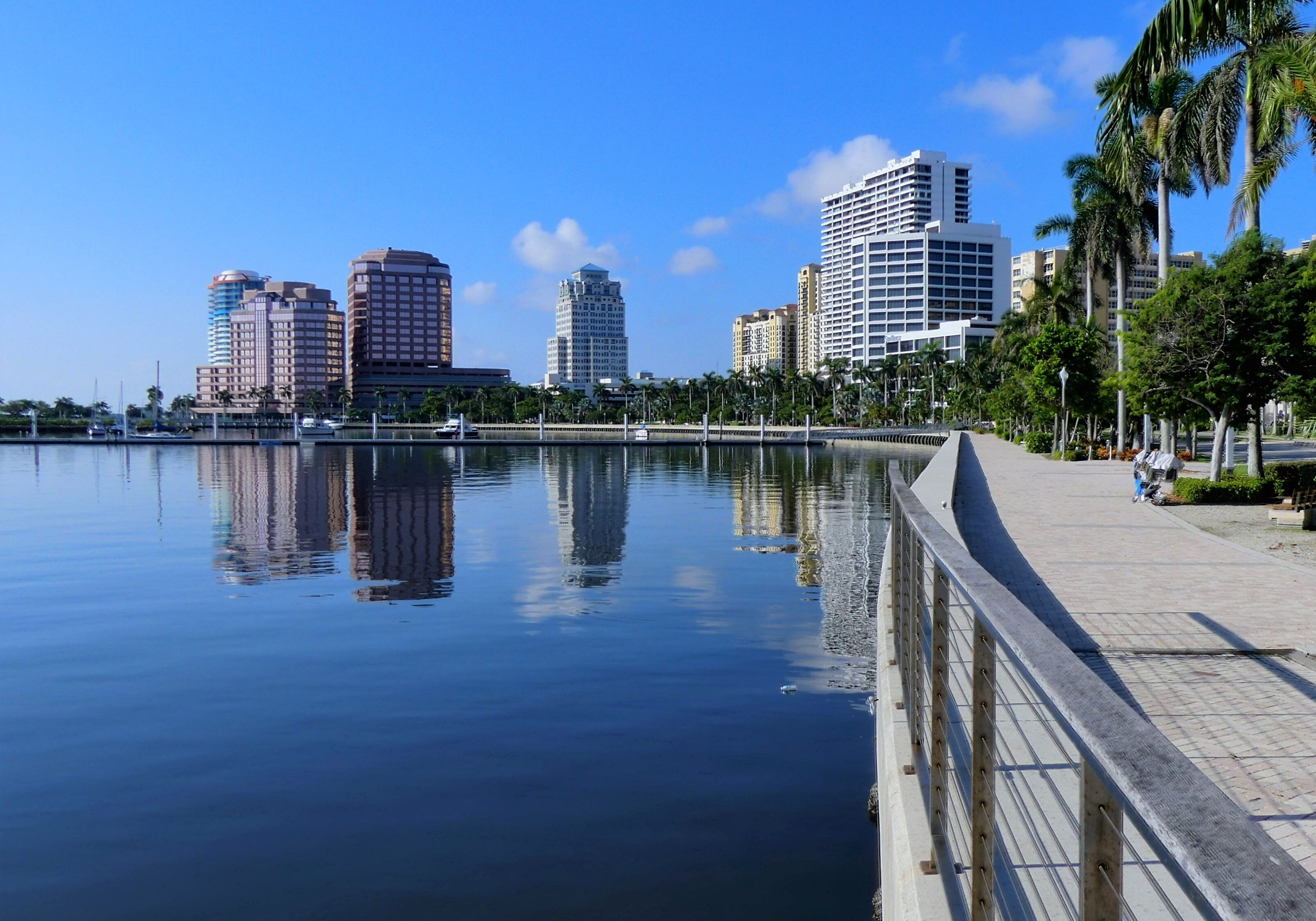 Image of West Palm Beach waterfront.
